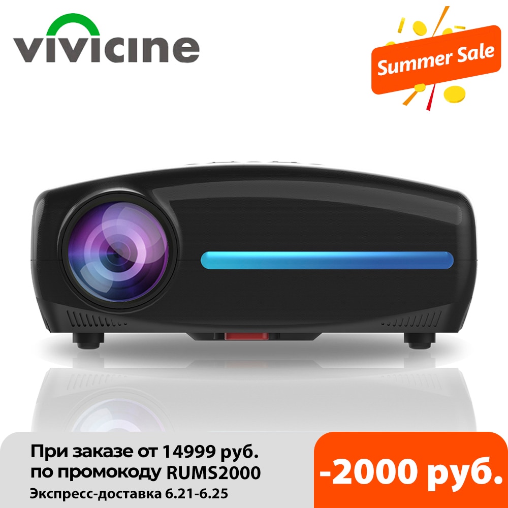 VIVICINE-2021 HD 1080p Ȩ þ  , ȵ̵,  LED PC USB ȭ   